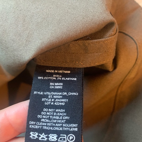 Theory olive green dress - size 00 - Picture 4 of 5